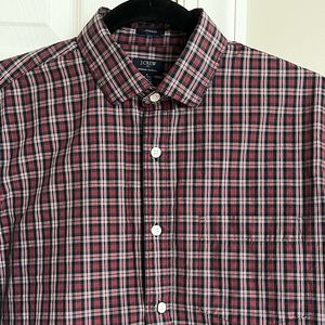 J. Crew Shirt Men’s M 15-15 1/2 Thompson Wrinkle Free Button Up Plaid
